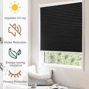 New Design Blackout Motorized Low Profile Honeycomb Cellular Blinds