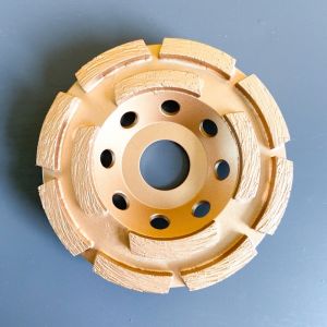 105mm 4 Double Row Diamond Cup Wheel Grinding For Concrete Huachang Tools