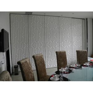 No Floor Track Folding Temporary Sound Proof Folding Movable Partition Wall for