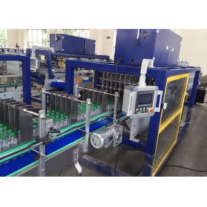 Half Tray PE Film Plastic Water Bottle Wrapping Machine Fully Automatic