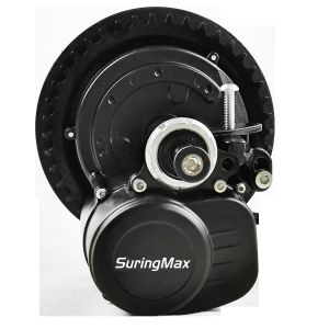 Torque Sensor Brushless Geared Mid Motor Kit With LCD Display