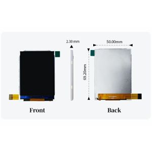 Polcd 2.8'' Custom Qvga 240x320 Color TFT Panel Display 4wire SPI interface IPS