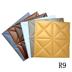 Wall Coating 3D Brick Design Foam Wallpapers for Administration Easy Installatio