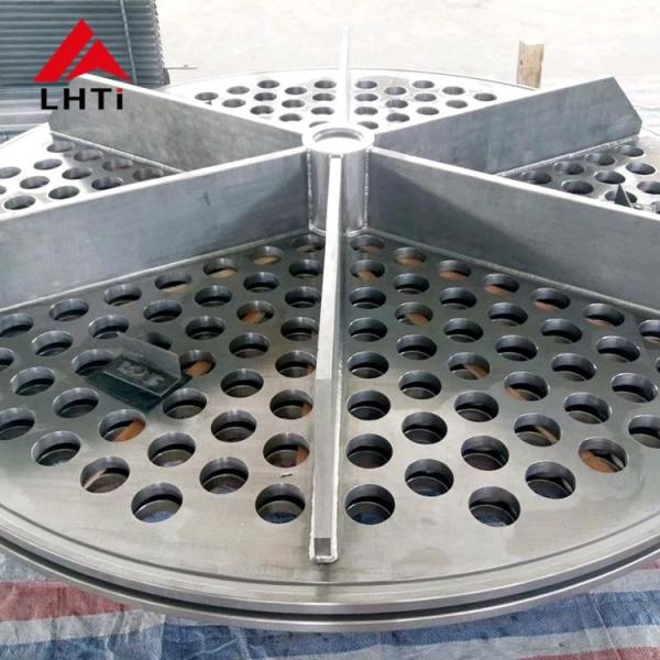 Quality ASME B381 Titanium Equipment Titanium Exchanger Tube Sheet CNC Machining wholesale