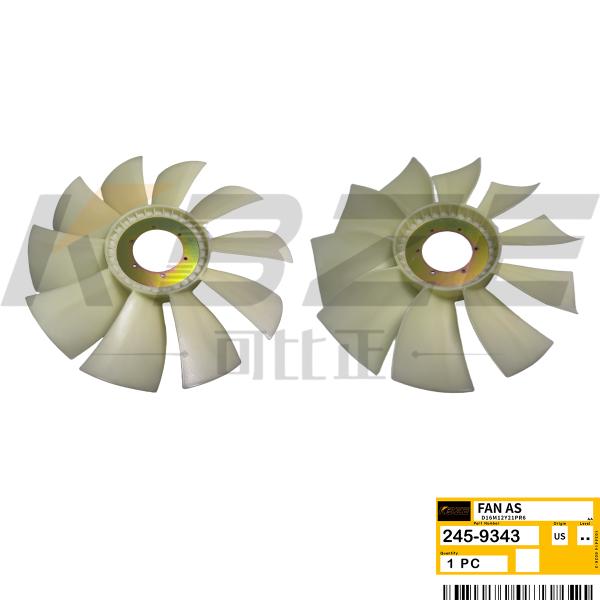 CATERPILLAR 3066 C6.4 FAN BLADE 245-9343 2459343 10B 6H FOR 320D 321D 323D
