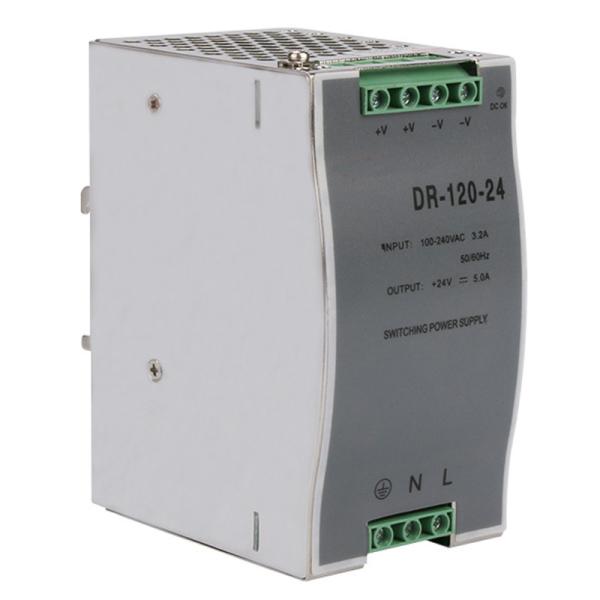 Quality DR-120-24 75W 24V 5A DC Output Din Rail Switching Mode Power Supply wholesale