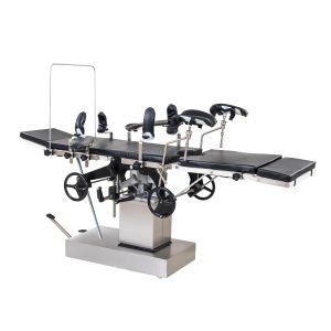 80mm Thick Metal Operation Theatre Bed Medical Operating Table 210*55cm