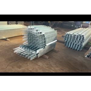 China Retaining Wall Support Galvanised Sleeper Posts With Welded Connection Type And Galvanized Finish on sale China Retaining Wall Support Galvanised Sleeper Posts With Welded Connection Type And Galvanized Finish on sale