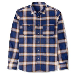 Cheap Men′s Flannel Plaid Shirts Button Down Regular Fit Long Sleeve Casual Shirts Pure Cotton for sale