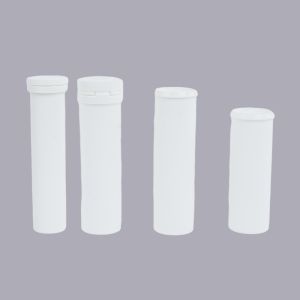 PP Biodegradable Effervescent Tablet Tube Bottle for Non-Disposable VC Medicine