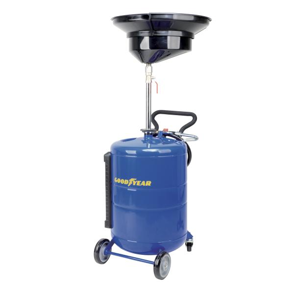Goodyear 115L / 30G Air Operated Waste Oil Drainer with center mounted
