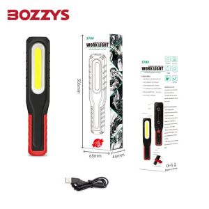 Portable Magnetic Outdoor Work Light USB Rechargeable Rotatable COB LED