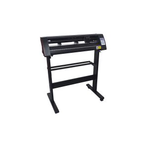 Cheap Economical Al Casting Carriage Step Motor 28 Inch Vinyl Cutter 720mm Black Color for sale