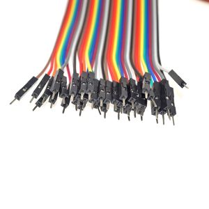 Cheap 40cm 40 Pin Male To Male Dupont Jumper Wires for sale