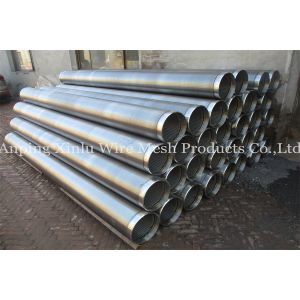 Sand Control Water Well Filter Screen SS316 SS304L Johnson Slotted Well Screen