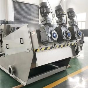 Automatic Running Operation City Sewage Treatment Equipment Sludge Dewatering Dehydrator Machine for 250L-10000L Capacity