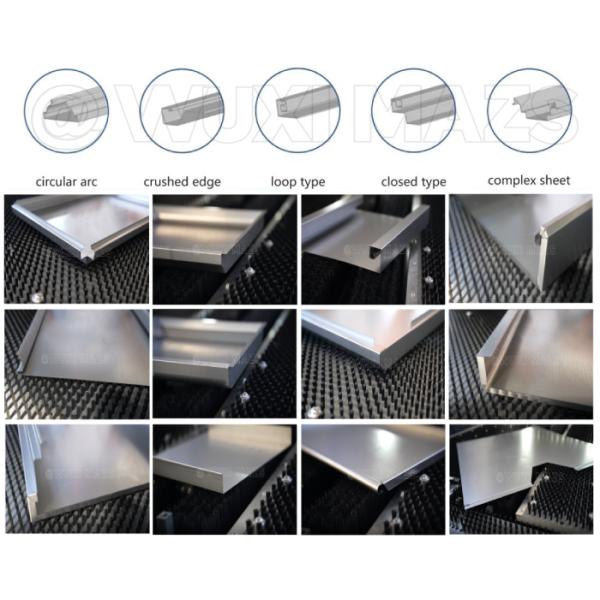 2mm sheet CNC Automatic Panel Bender Stainless Plate plate bending machine 200mm