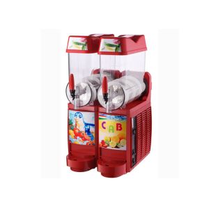 Cheap Frozen Granita Ice Slush Machine , Commercial Double - Bowl Slush Maker for sale
