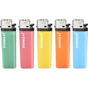 OEM Promotion Plastic Electronic Disposable Gas Bulk Lighter with En13869