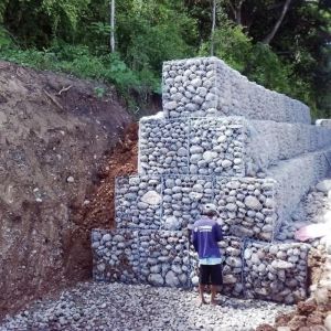 Cheap Galvanised 2x1x1 Welded Wire Retaining Wall Gabion Box for sale