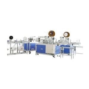 Cheap High Productivity Non Woven Mask Machine With PLC Control System for sale