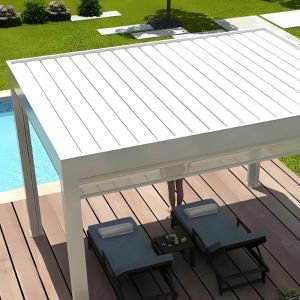 Aluminum Patio Shade Structure With Snow Load Capacity Of Up To 160 Kg/m2