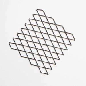 Shelving Extruded Steel Mesh , Long Service Life Stretched Steel Mesh