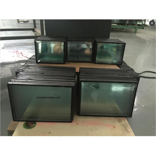 Quality clear bevel ed tempered  insulated glass panel with 14MM thickness wholesale