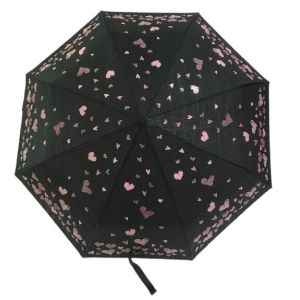 BSCI 190T Polyester Fabric Magic Printing Three Folding Umbrella