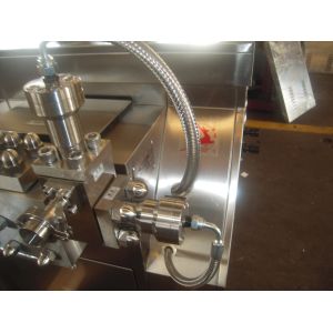 High Power Dairy Homogenizer Moveable Homogenizer Equipment 5000ltr/H