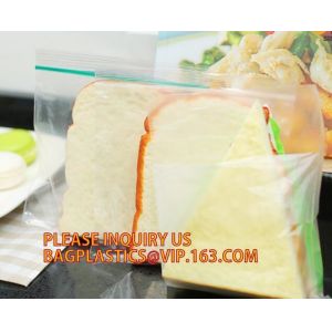 Christmas Snowman Gift Plastic k Bag, LDPE resealable reusable freezer k slider