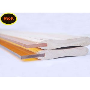 High Abrasion Polyurethane Squeegee Blades For Screen Printing FDA SGS Standard