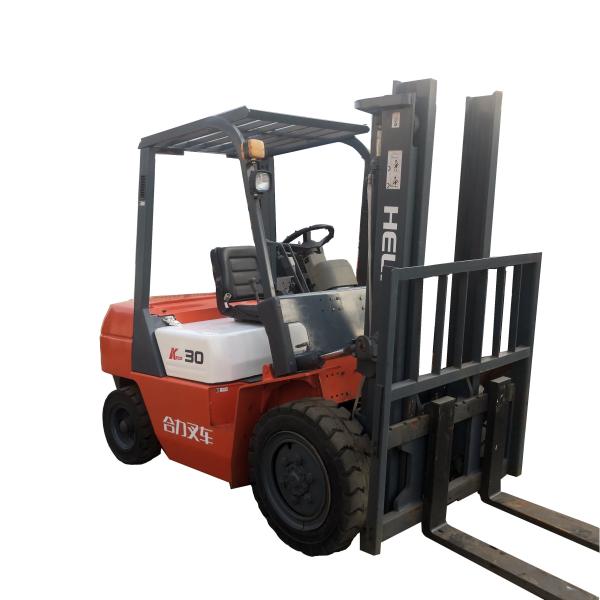 Quality HELI 3-Ton Used Diesel Forklift Your Trusted Partner For Heavy Duty Operations wholesale