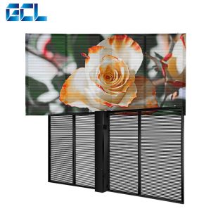 10000hours Life Span Full Color Transparent LED Display For Indoor Advertising