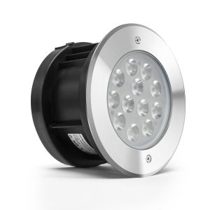 DMX512 Control Underwater Led Lights Recessed 9 Watt VDE Cable SS316L