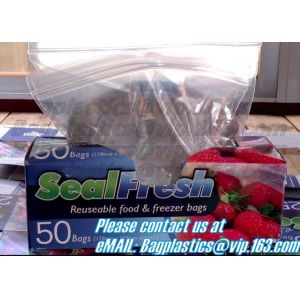 Zipper Seal Food Storage Bag, Zipper Seal Freezer Bag, Zipper Seal Food Storage