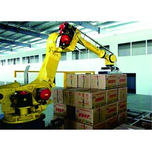 Beverage Industry Robotic Packaging Machinery , Packaging Robots Higher Level