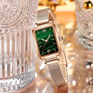 Minimalist Quartz Custom Design Watches Waterproof Mesh Band