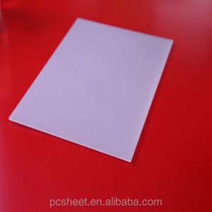 Cheap Opal Polycarbonate Light Diffuser Sheet - Frosted PC Diffusion Panel for LED Panel Light &amp; Signage Box for sale