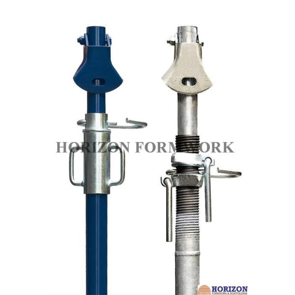 Push Pull Brace Scaffolding Steel Prop for Supporting Wall Form , Telescopic