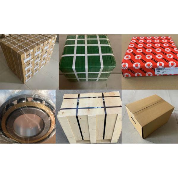 Chrome Steel Angular Contact Ball Bearings High Strength Anti Rust