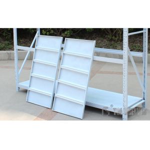 200KG Per Layer Warehouse Shelf Racks Powder Coated Metal Light Duty 2-5 layers