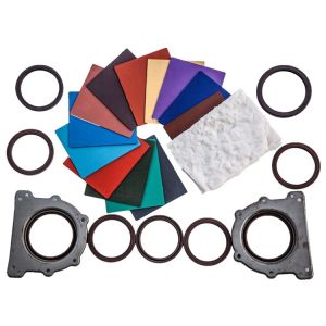 Cheap FKM Peroxide Cured Rubber Precompound -17°C TR 12-20 Compression Set for sale