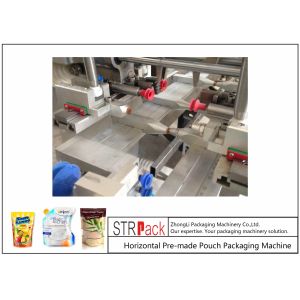 Electric Powder Pouch Packing Machine / High Accuracy Paste Packaging Machine