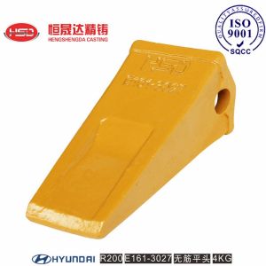 R200 R210 R210RC E161-3027RC 61N6-31310 Impact-Resistant Bucket Teeth Flat