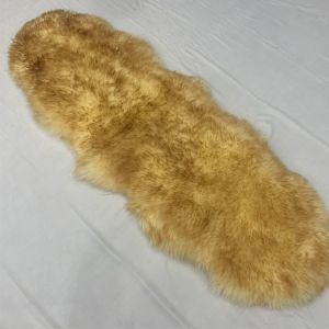 Sleeping Sheepskin Cushion Pads Mat Black For Chair