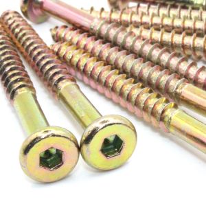 Metric Measurement System Hexagon Socket Flat Framing Head Furniture Screw