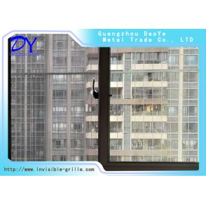 5cm Distance Gap Window Invisible Grille Polished 2.0mm Wire