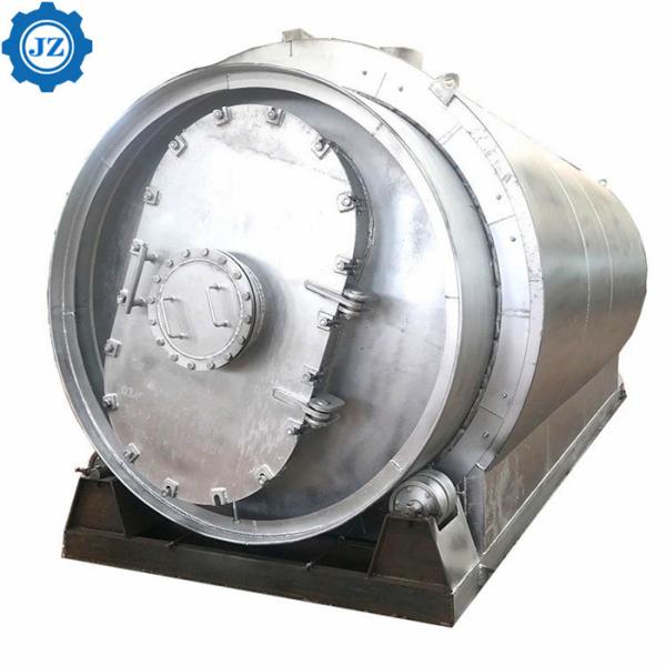 Quality 15 Ton No Pollution Waste Tire Pyrolysis Machine Scrap Tire Recycling To Oil Line wholesale