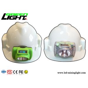 Anti Explosive CREE Rechargeable LED Headlamp 13000lux With OLED Screen Display